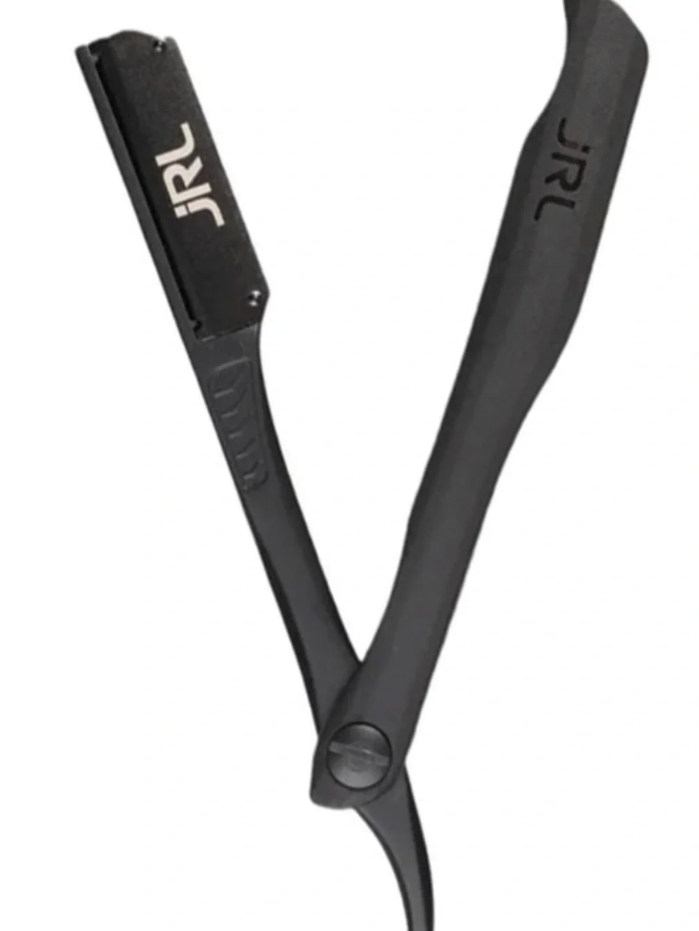 JRL Black Foldable Straight Razor holder magnetic Precision Shaving